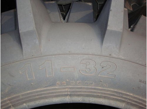 【雷沃804拖拉機(jī)高花紋輪胎11-32水田輪胎現(xiàn)貨批發(fā)】- 